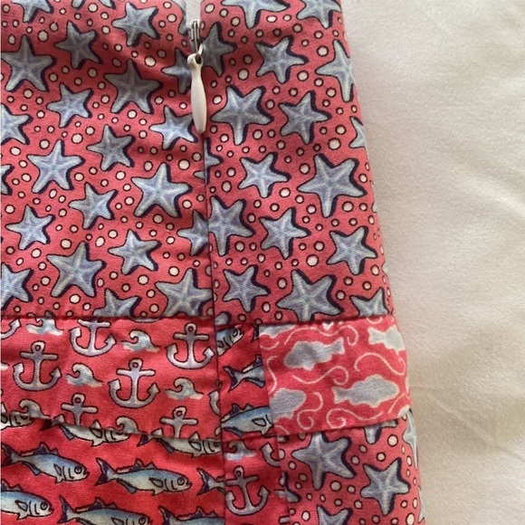 Vineyard vines nautical starfish faux wrap mini skirt size 2 - Picture 4 of 7